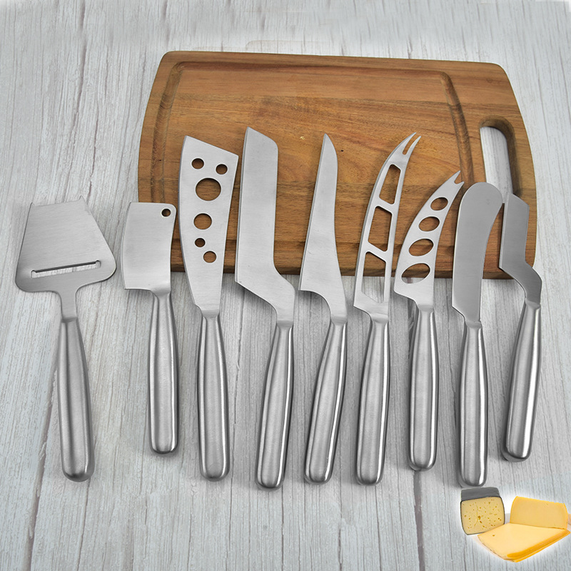 厂家不锈钢芝士刀奶酪刀空心柄黄油刀蛋糕切厨房烘焙刀具