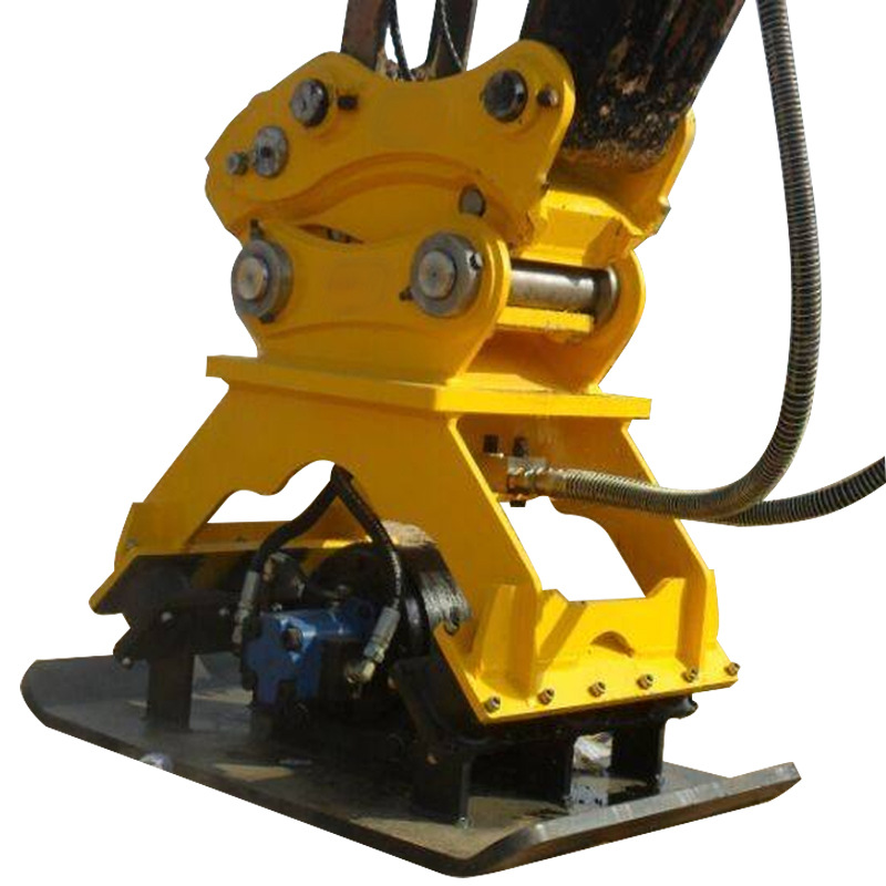厂家直销挖掘机平板振动夯 斜坡打夯机 勾机高频液压振动锤
