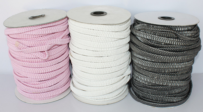 1-6cm宽pu皮革包松紧带 双层车缝腰带松紧带 包边弹力松紧腰带