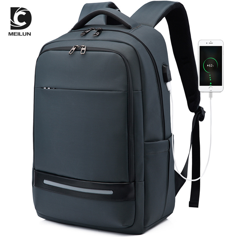 New Cross-Border Men's Backpack Wholesale Oxford Cloth Backpack Men's Large Capacity Business Laptop Gift Bag