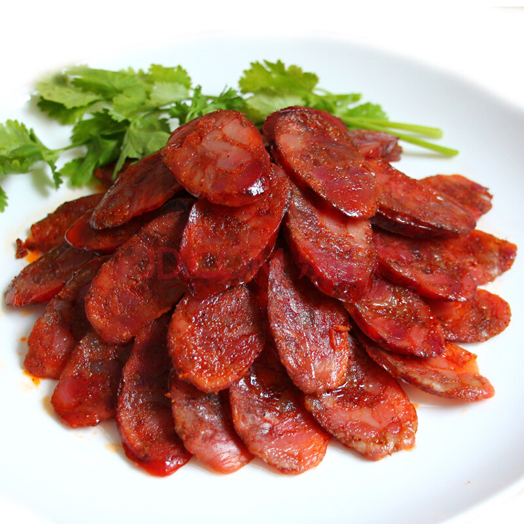 四川特产麻辣香肠500克川味烟熏腊肠农家自制腊肉