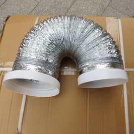 厨房吸抽油烟机排烟管排风管铝箔烟管加厚排气管道伸缩通风管软管