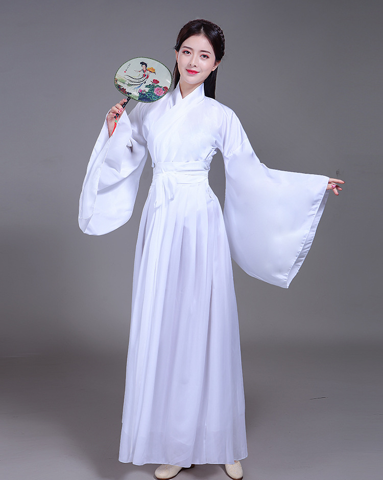 2019新款古典舞演出服女飘逸中国风水袖现代舞蹈服装古装汉服成人