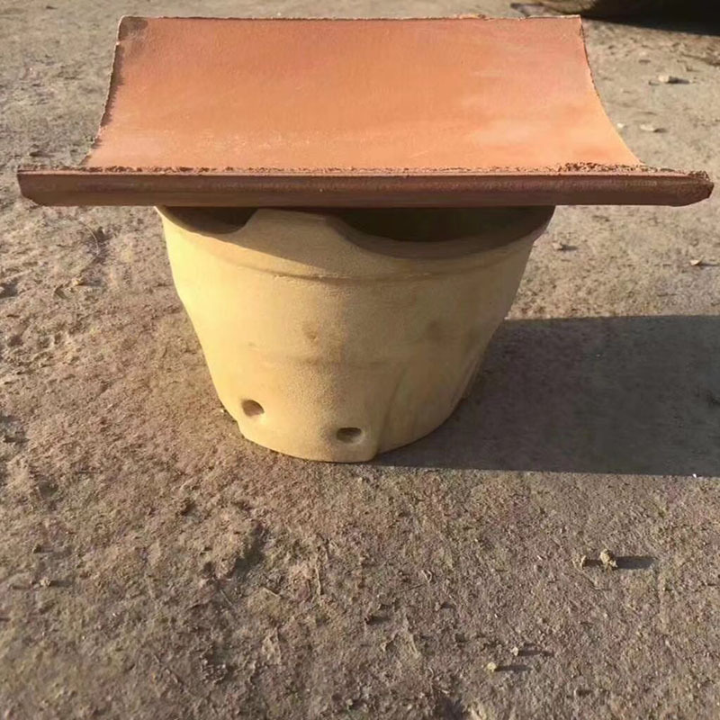 厂家直销青瓦小瓦片仿古瓦片古建瓦片炉纯手工制作红泥炉红瓦片