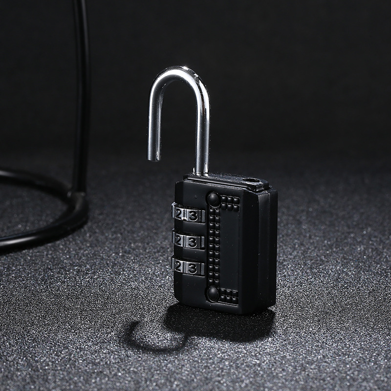 行李箱密码锁 更衣柜抽屉锁 仓库门窗工具箱背包挂锁 量大优先