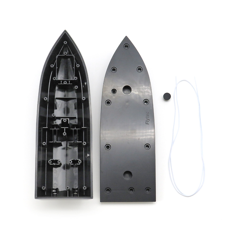 flytec v002/v005遥控鳄鱼船通用配件 v002-10船体外壳一套