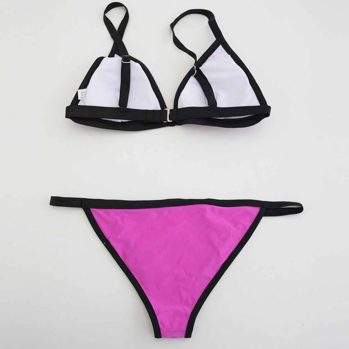 江豚制衣2019新款泳衣比基尼性感多色泳装露背三角泳衣女一件代发