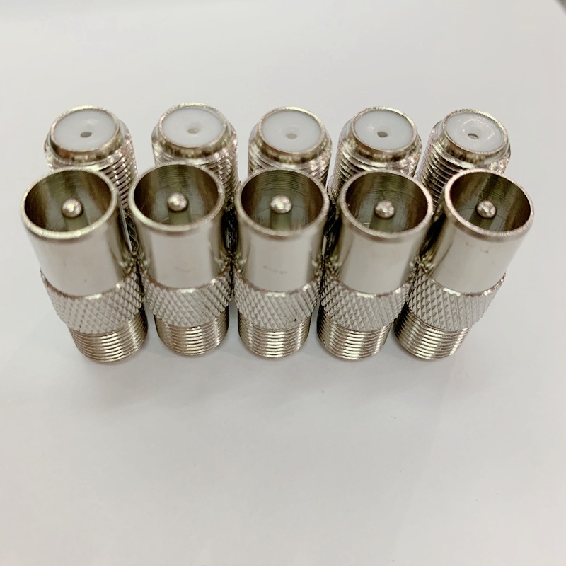 5天线公头 tvb iec数字有线电视pal机顶盒转接头