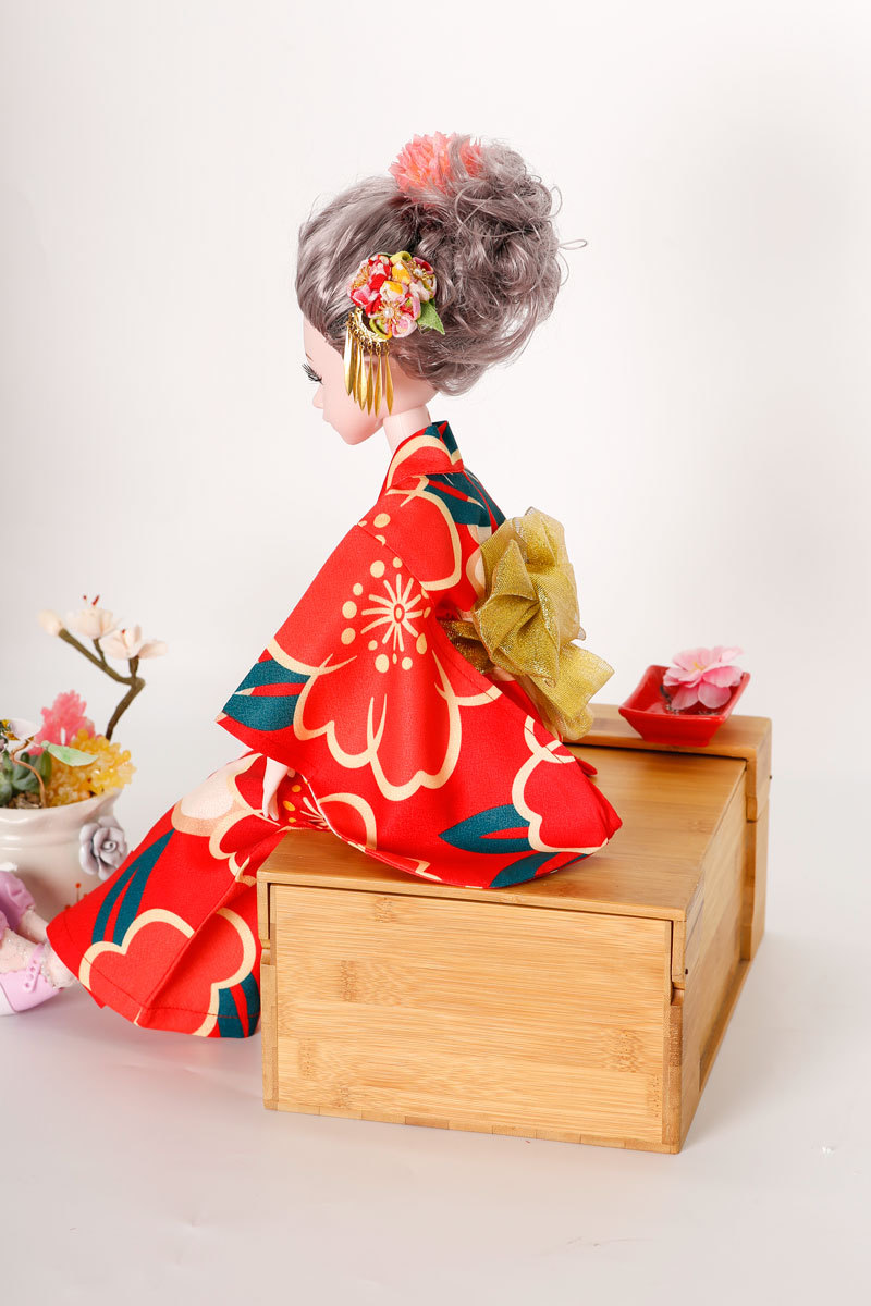 日本和服娃衣和风古装bjd sd 娃娃衣服6分1/4分3分手办兵人小布ob