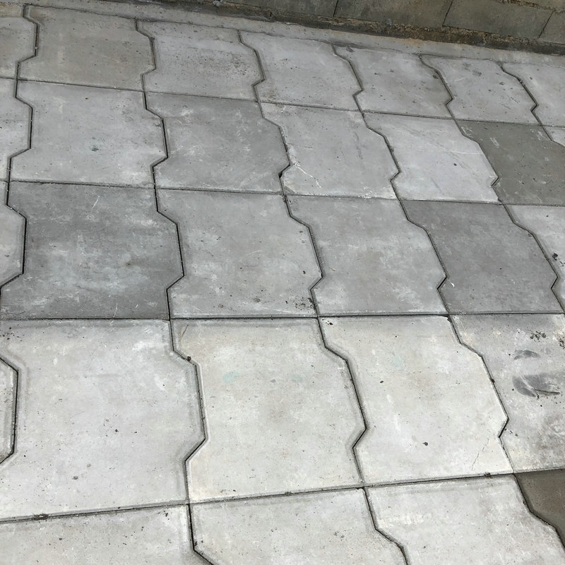 江苏六角护坡砖 水利工程河道连锁砖 城市道路锁扣式实心护坡砖-阿里