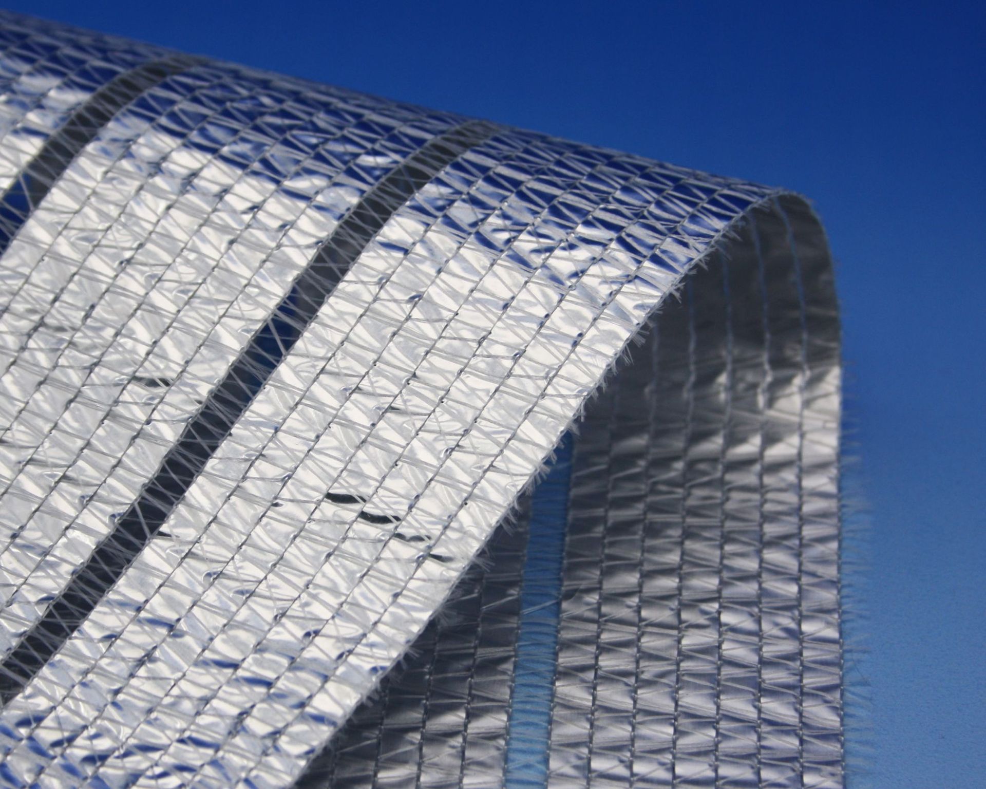 温室大棚内用铝箔遮阳幕 透气通风 反光遮阳 阻燃防火 84%遮阳率