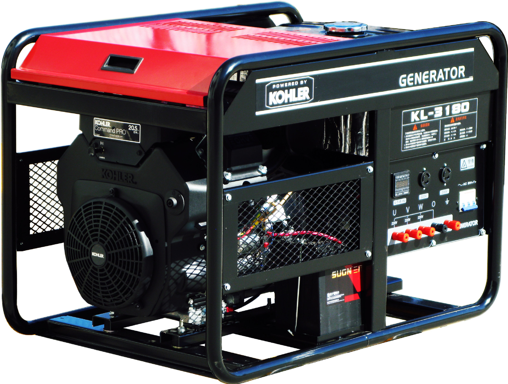 凯汇成车载发电机 美国科勒动力 12kw kl3180 单叁相通用