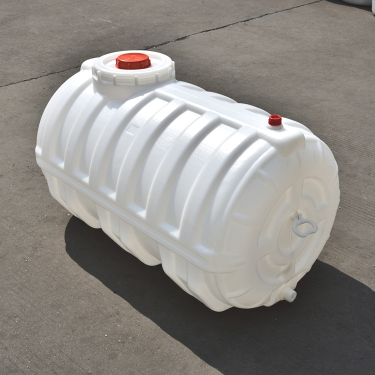 500#加厚储水塑料大桶|食品级白色卧式大塑料桶|500大塑料大桶