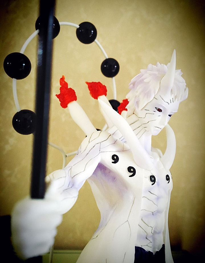 动漫周边火影忍者宇智波带土十尾人柱力六道仙人带土盒装手办模型