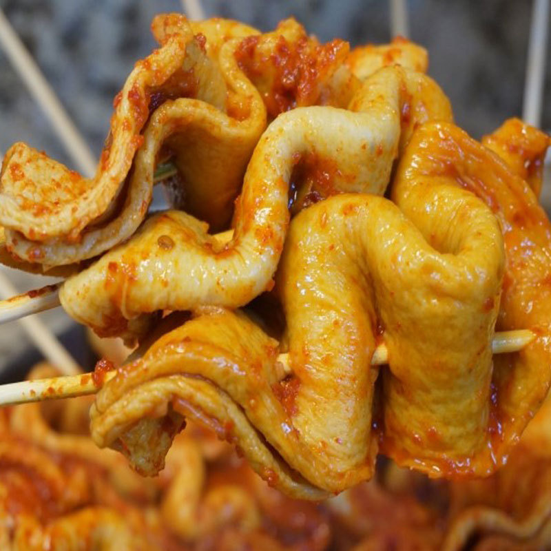 波浪卷2250g一袋50串火锅食材关东煮食材韩式鱼饼串韩式火锅烧烤