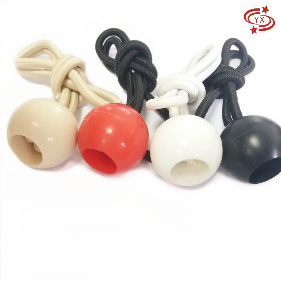 Customized Plastic Elastic Ball Rope Outdoor Tent Binding Ball Rope Black Rubber Elastic Rope Packaging Fixed Elastic Rope