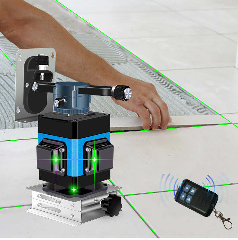 昌盛德 8线12线16线绿光水平仪高精度自动打线铺地砖贴地仪贴墙仪
