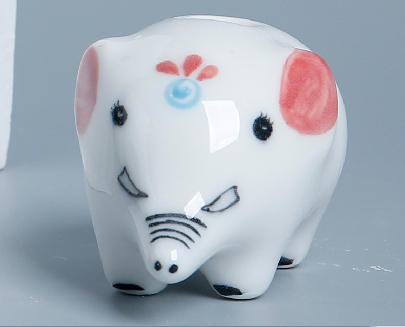 陶艺石膏模具 大象卡通景德镇陶瓷石膏注浆模具倒浆模型石膏模子