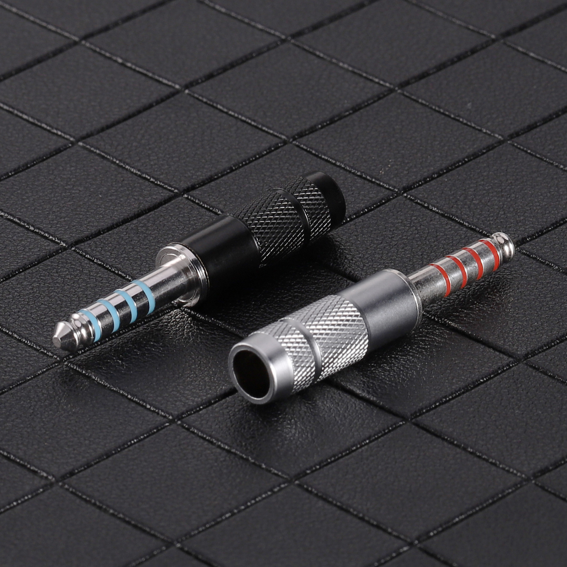 创雅宏 镀铑白金碳纤维sony索尼4.4mm5级平衡插头 nw-wm1z/a 4.