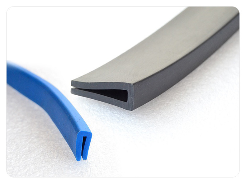u型密封条pvc条装饰条铁板机箱机柜防撞密封橡胶u型包边密封条