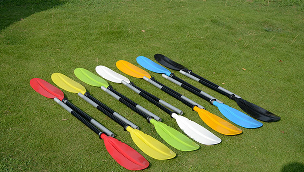 划桨船桨加长加厚皮划艇专业双头桨铝合金船桨 独木舟桨