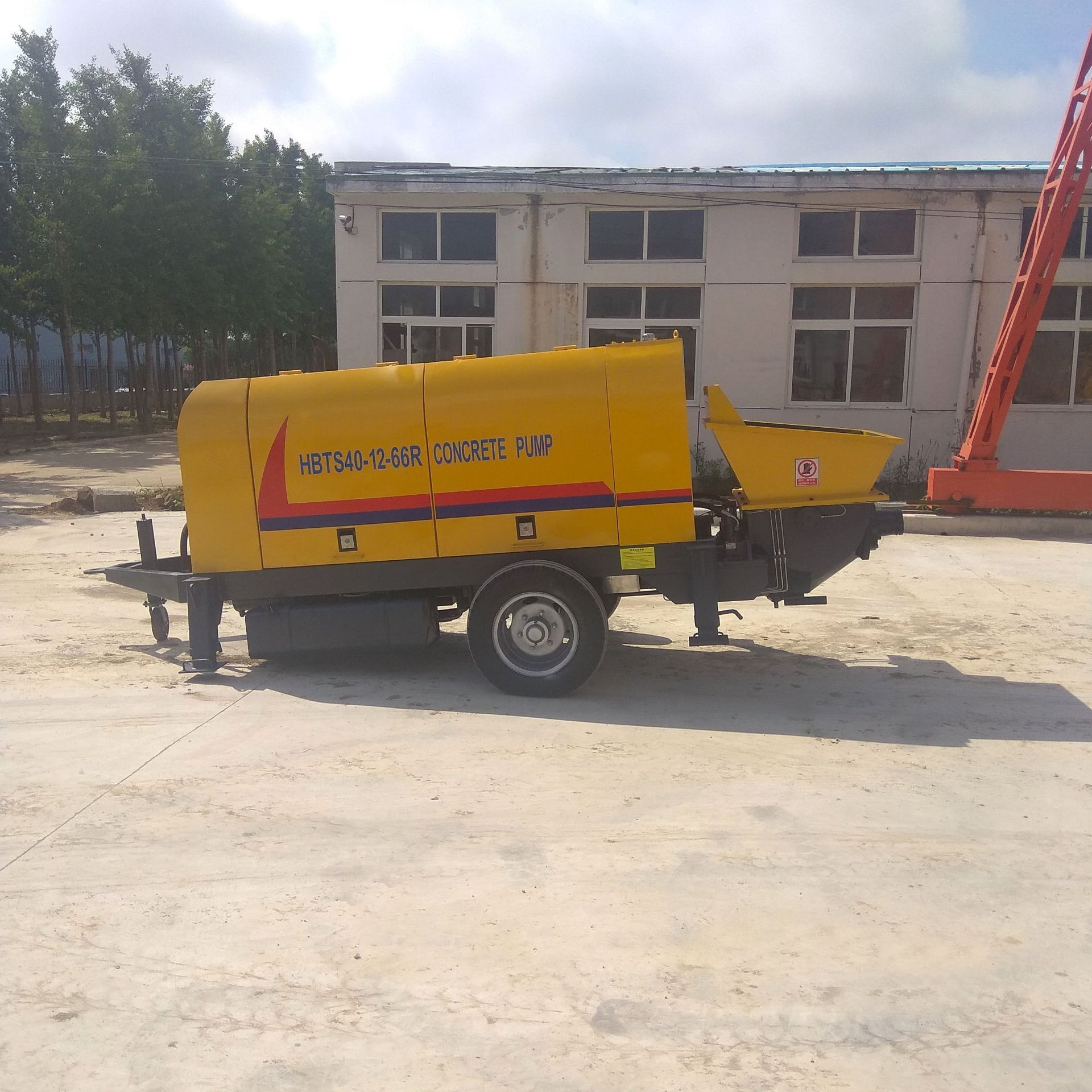 混凝土泵小型地泵s管柴油发动机康明斯柴油动力40输送设备