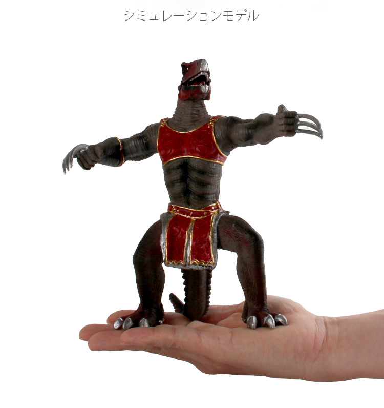 新款恐龙人形战士模型镰刀龙羽王龙霸王龙战士带武器模型摆件玩具