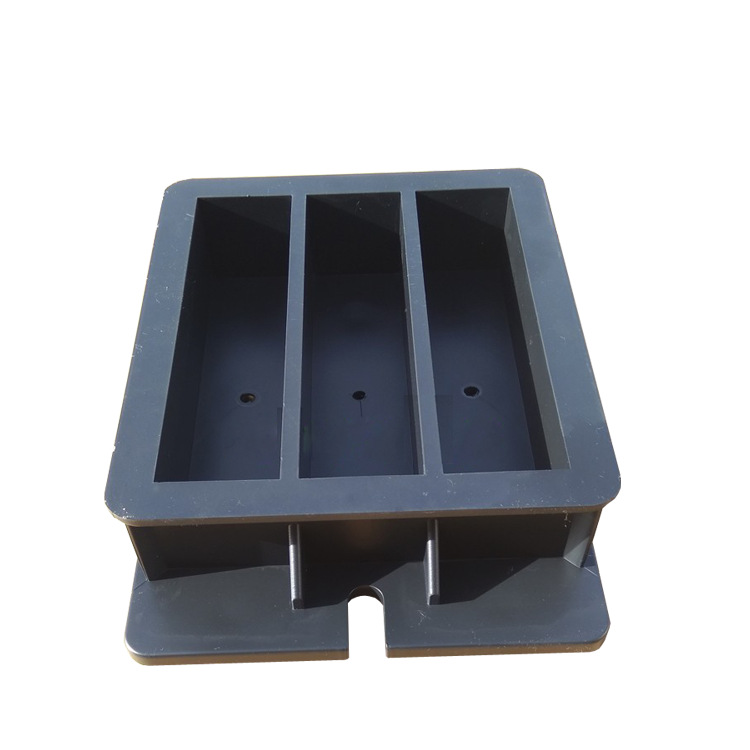 批发供应40*40*160水泥胶砂塑料试模软练试模 三联混凝土砂浆模具