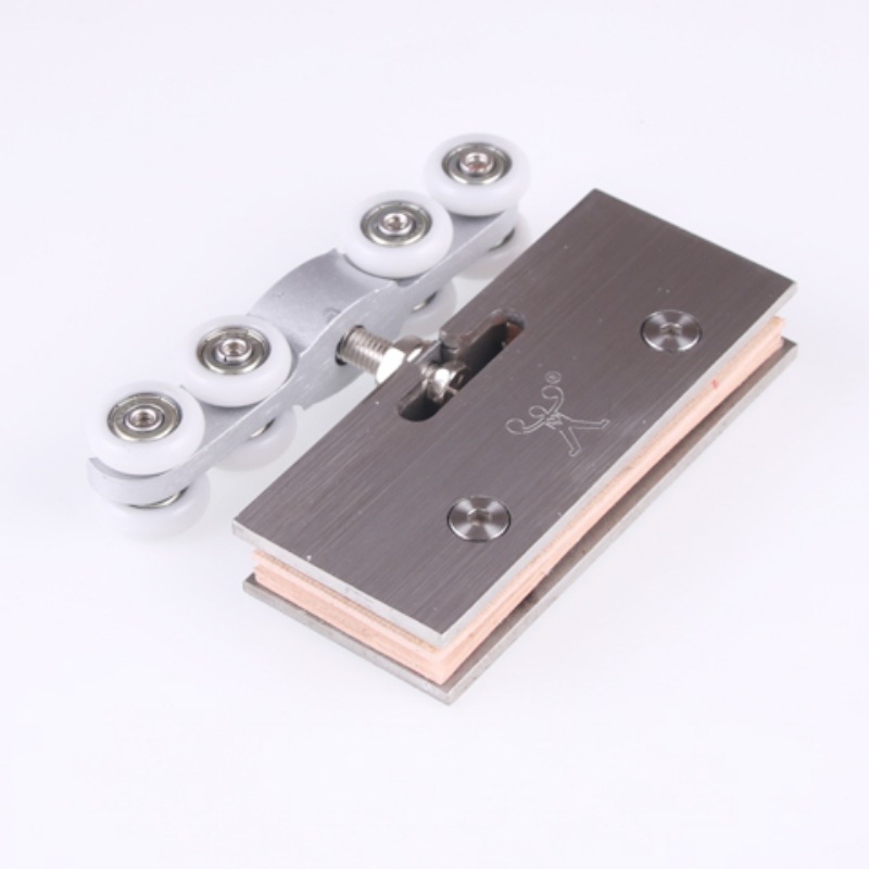 建力玻璃移门专用吊轮移门吊滑浴室移门滑轮移门配件玻璃门推拉