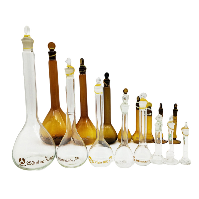 透明玻璃容量瓶1ml2ml5ml10ml20ml25ml50ml100ml250ml500ml1000ml