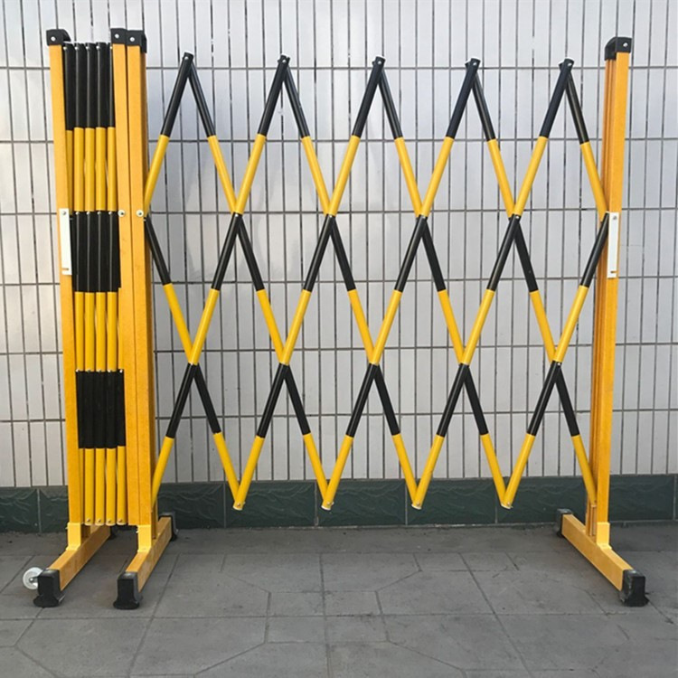 产地货源厂家伸缩围栏 绝缘伸缩玻璃钢围栏变压器用隔离栅栏