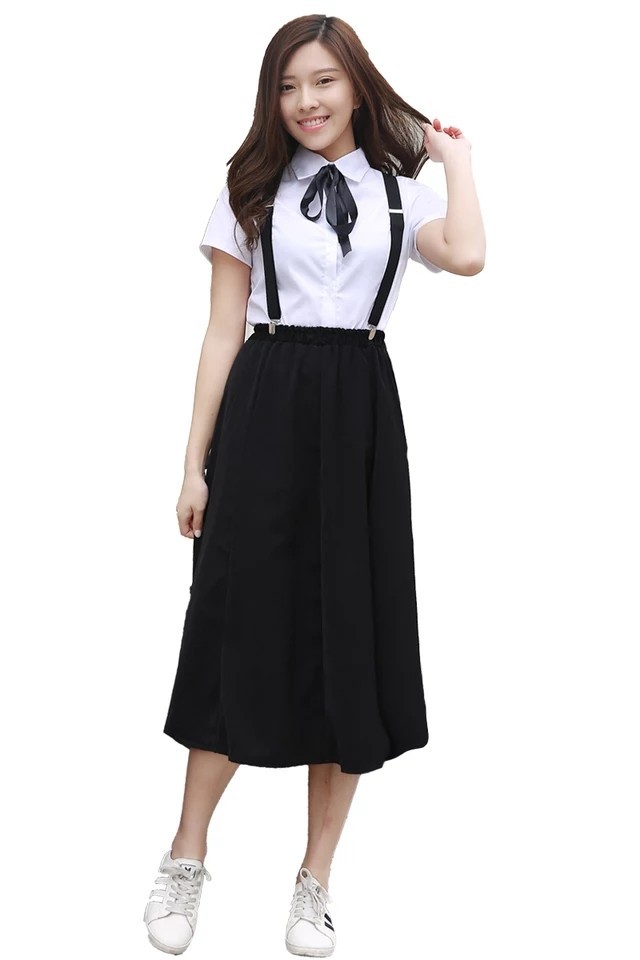 班服校服套装男女学院风韩版高中大学生情侣衬衫制服夏季表演服