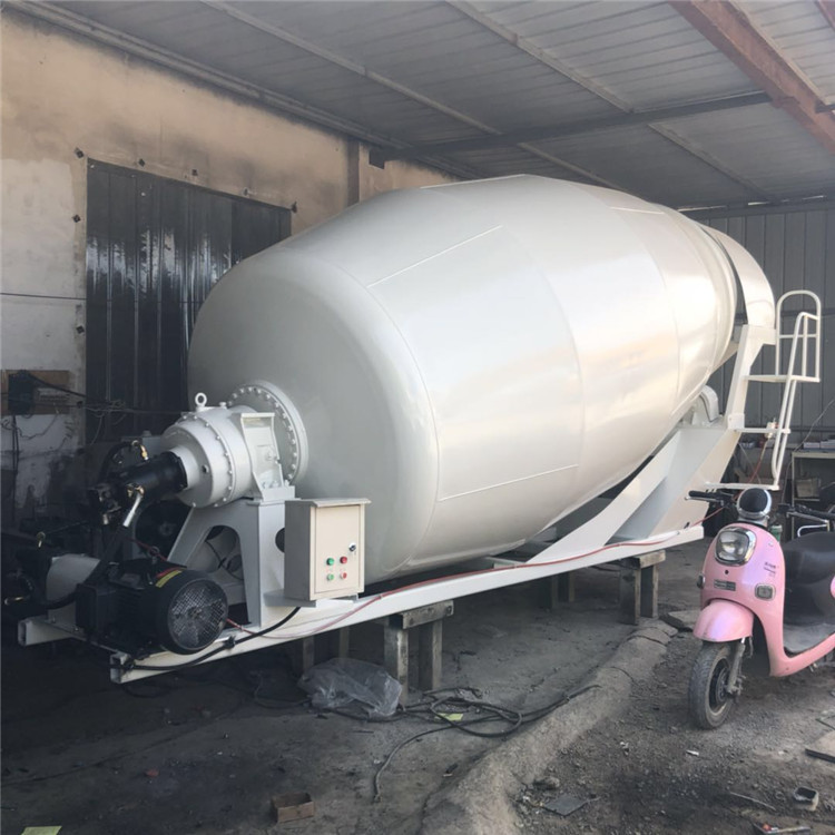 小型搅拌车上装干粉搅拌罐参数及价格郑州水泥混泥土搅拌罐厂家