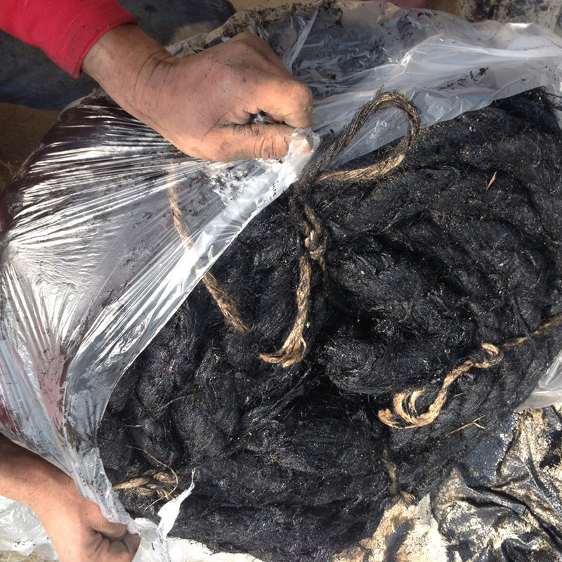 泰安厂家长期批发沥青麻丝 3公分直径沥青油麻 青油麻丝5公分