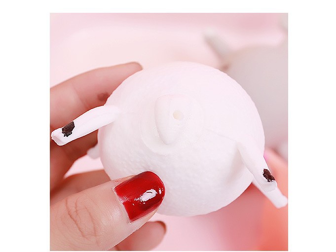 亚马逊爆款tpr软胶小动物吹气球捏捏乐充气玩具卡通拍拍波波球