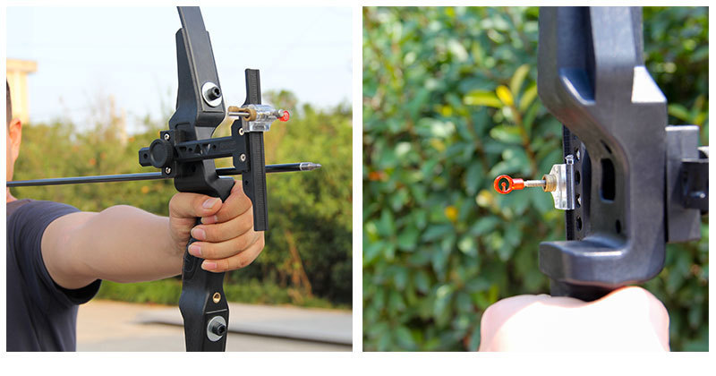 厂家批发 塑料反曲瞄 反曲弓使用 箭馆景区训练娱乐用 射箭器材