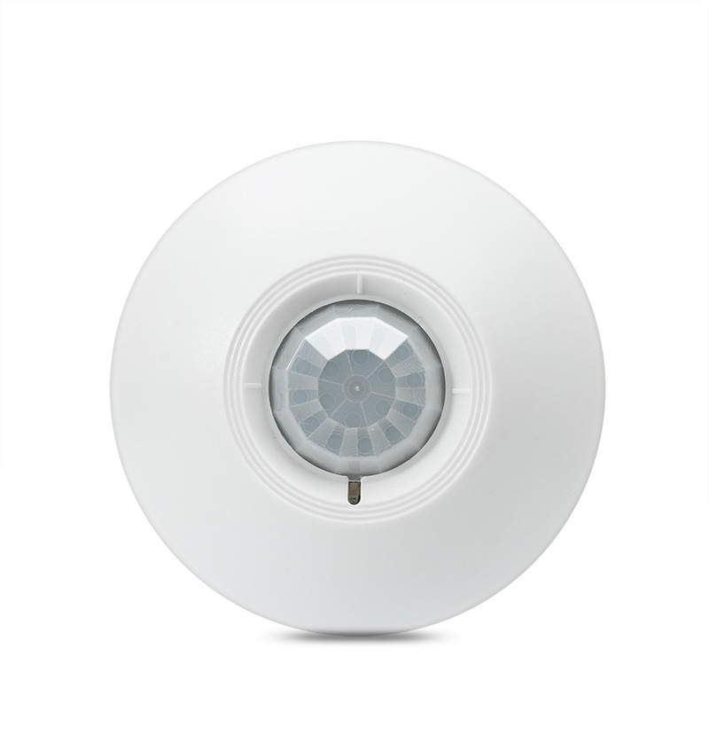 吸顶红外探测器室内被动红外酒店灯控防盗报警器人体红外感应器