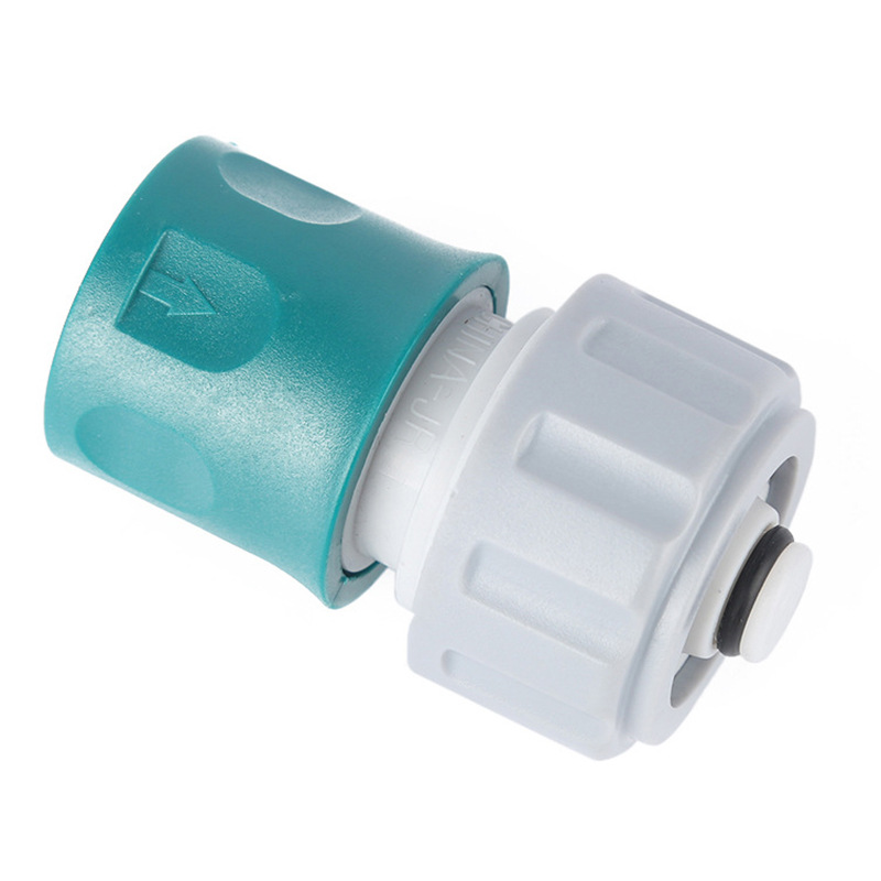 厂家供应塑料快速接头 可定制园林水管接头 3/4止水接快速接头