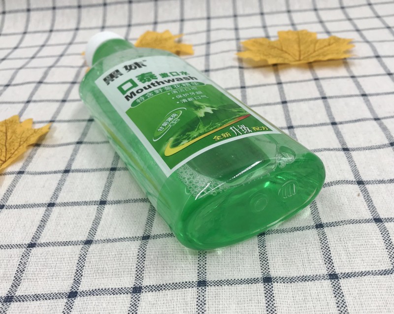 包邮 黑妹口泰漱口水250ml薄荷含野菊花精华清热降火清洁口腔口气