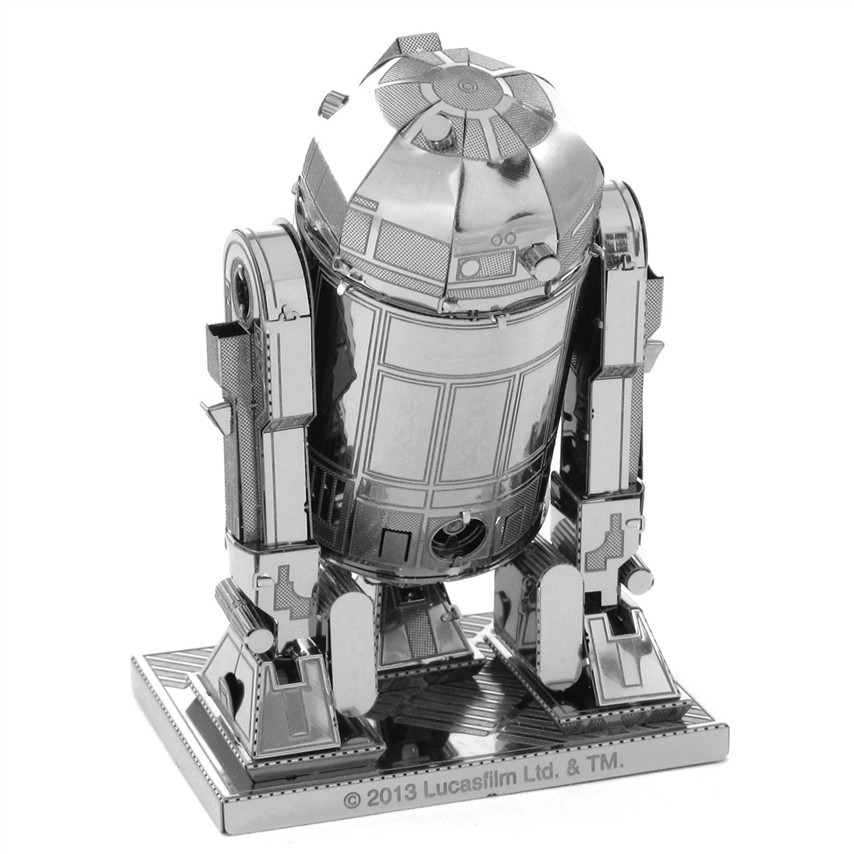 爱拼3d立体金属拼图diy拼装模型 星球大战 r2d2机器人