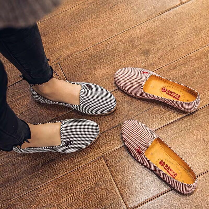 23 Spring and Autumn New Old Beijing Cloth Shoes Women Support Sample Customization Pumps All-Match Non-Slip Soft Bottom Comfortable Tendon Bottom