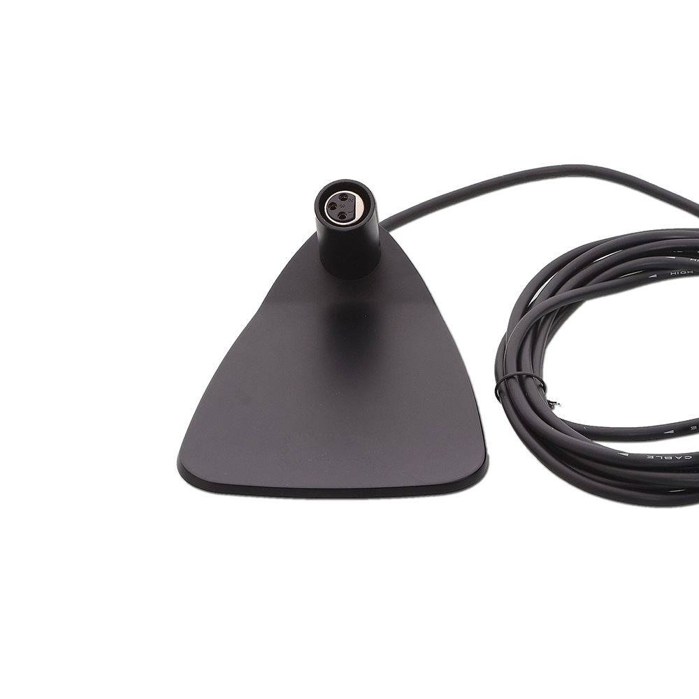 厂家直销 鹅颈桌面式会议话筒 专用底座 有线麦克风专用金属底座