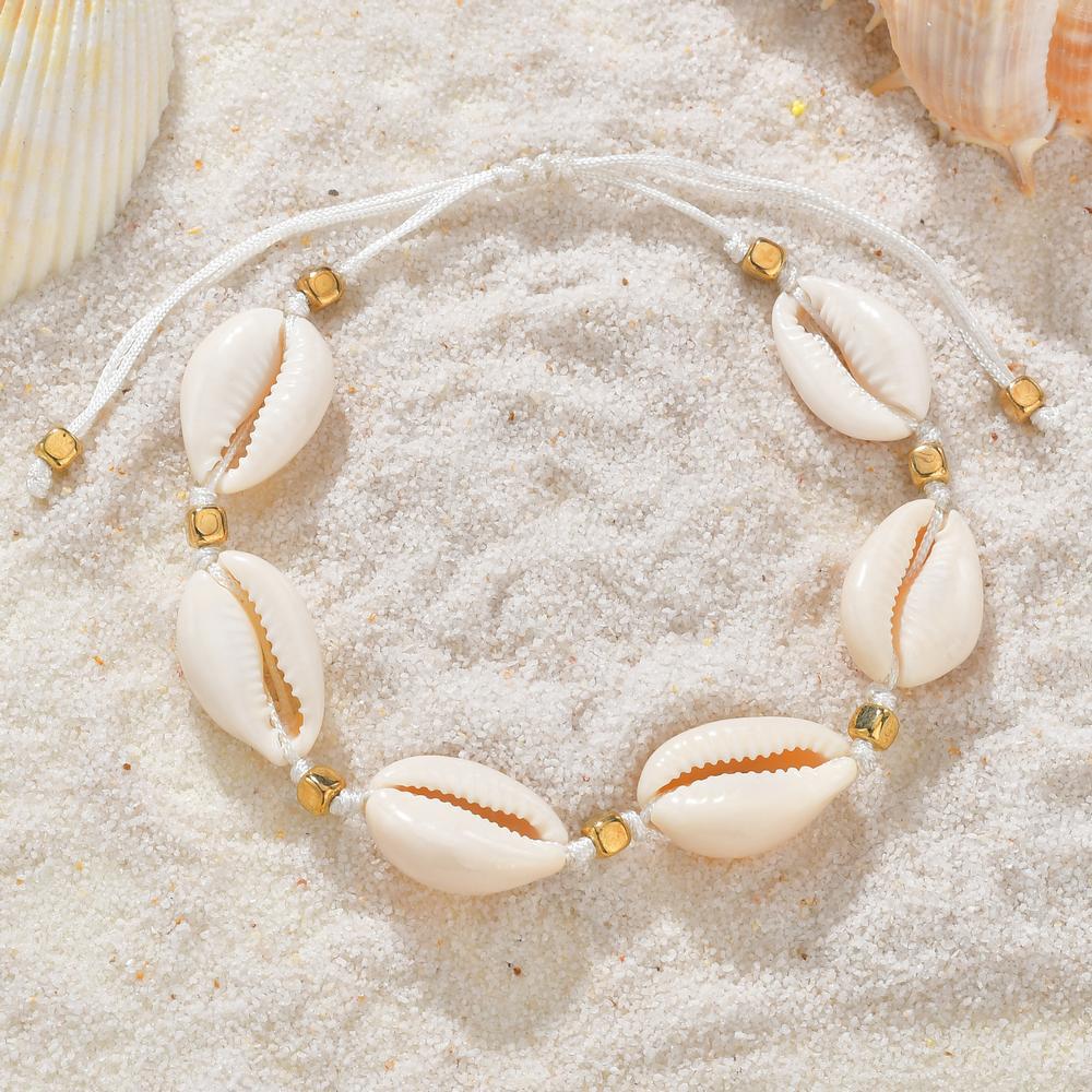 Cross-Border Accessories Amazon Sources Bohemian Fashion Necklace Shell Bracelet Set Wholesale