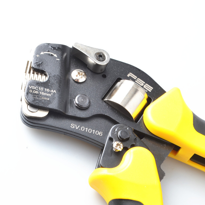 vsc10 16-4a e管型四方形压线钳 压接钳 针形夹线工具 0.08-16平