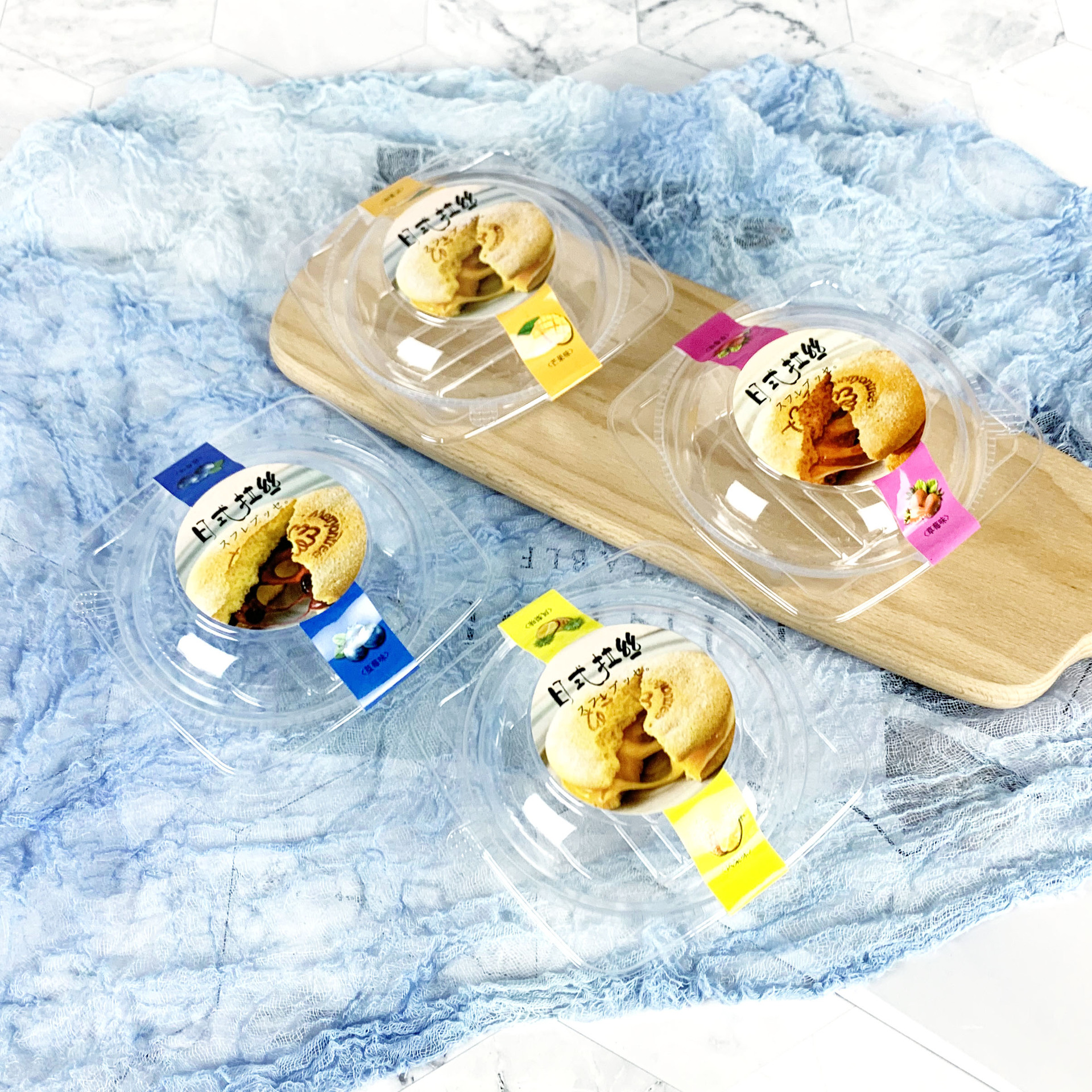 全透明日式拉丝蛋糕盒芒果草莓蓝莓菠萝拉丝面包盒点心包装盒