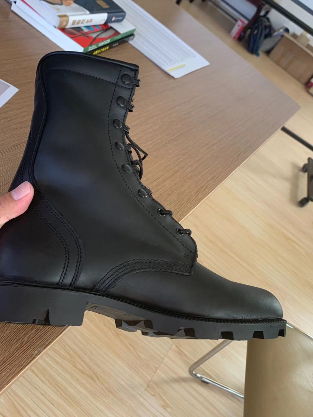 巴拿马大底模压鞋 直销丛林作战靴 户外训练cs丛林作战作训皮靴