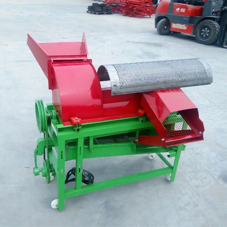 小型家用水稻脱粒机山坡地打麦机 谷子穗脱粒机多功能农用打粒机