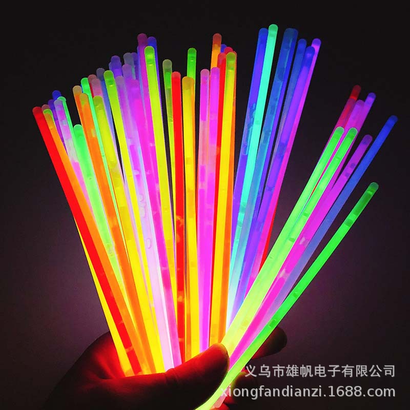 Internet Celebrity Light Stick Wholesale Flash Light Stick Luminous Bracelet Stall Night Market Toy Cheer Party Supplies Props