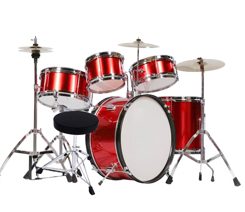 初学练习入门儿童架子鼓爵士鼓五鼓两镲三镲西洋打击乐器生日礼物