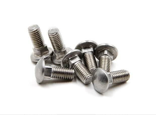 大扁头异形方颈螺栓 半圆头马车螺栓 蘑菇头货架桥架螺丝工厂定做